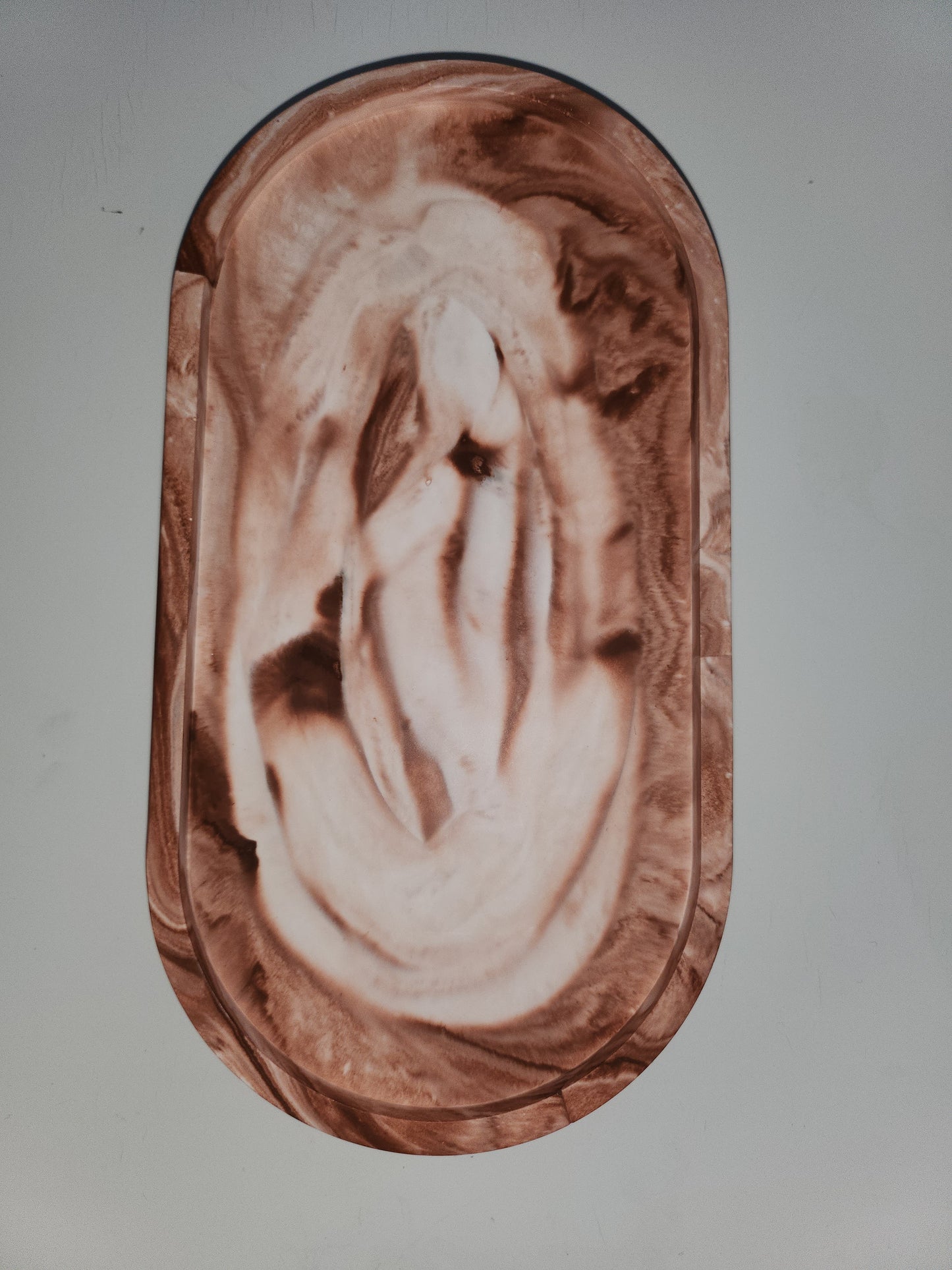 Vide poche oval