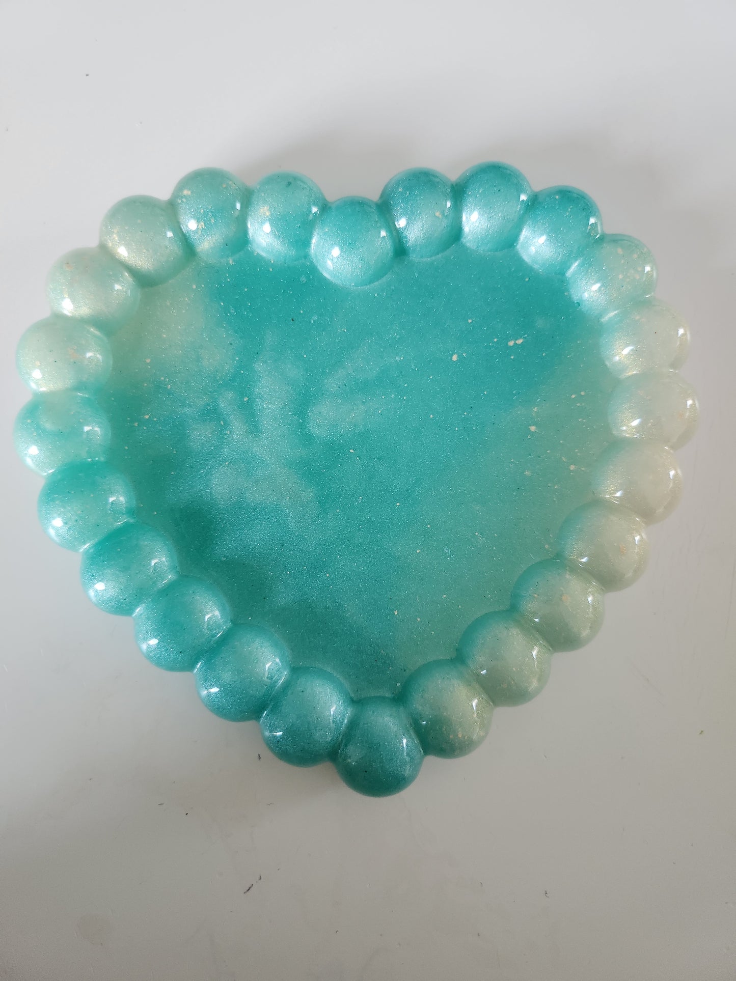 Vide poche cœur bulles