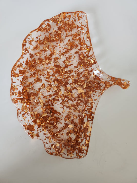 Vide poche feuille de Ginkgo